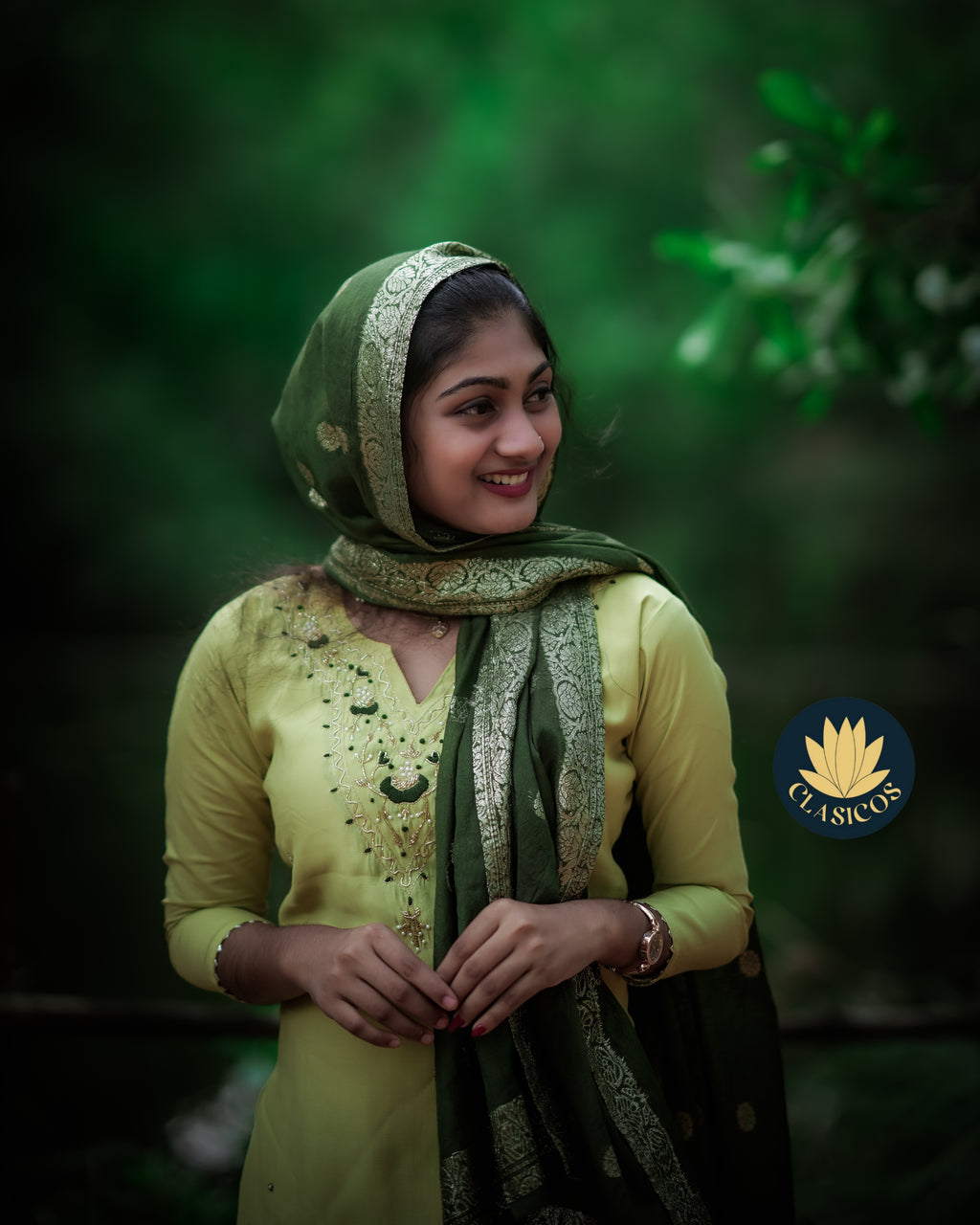 Premium Roman Silk Stitched Suit Set for Women – Top, Bottom & Dupatta | Party Wear Silk Suit - CLS0165