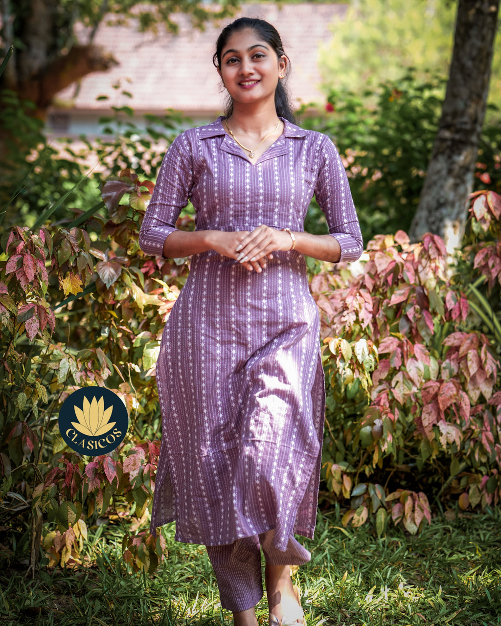 Kantha cotton coord set - CLS0170