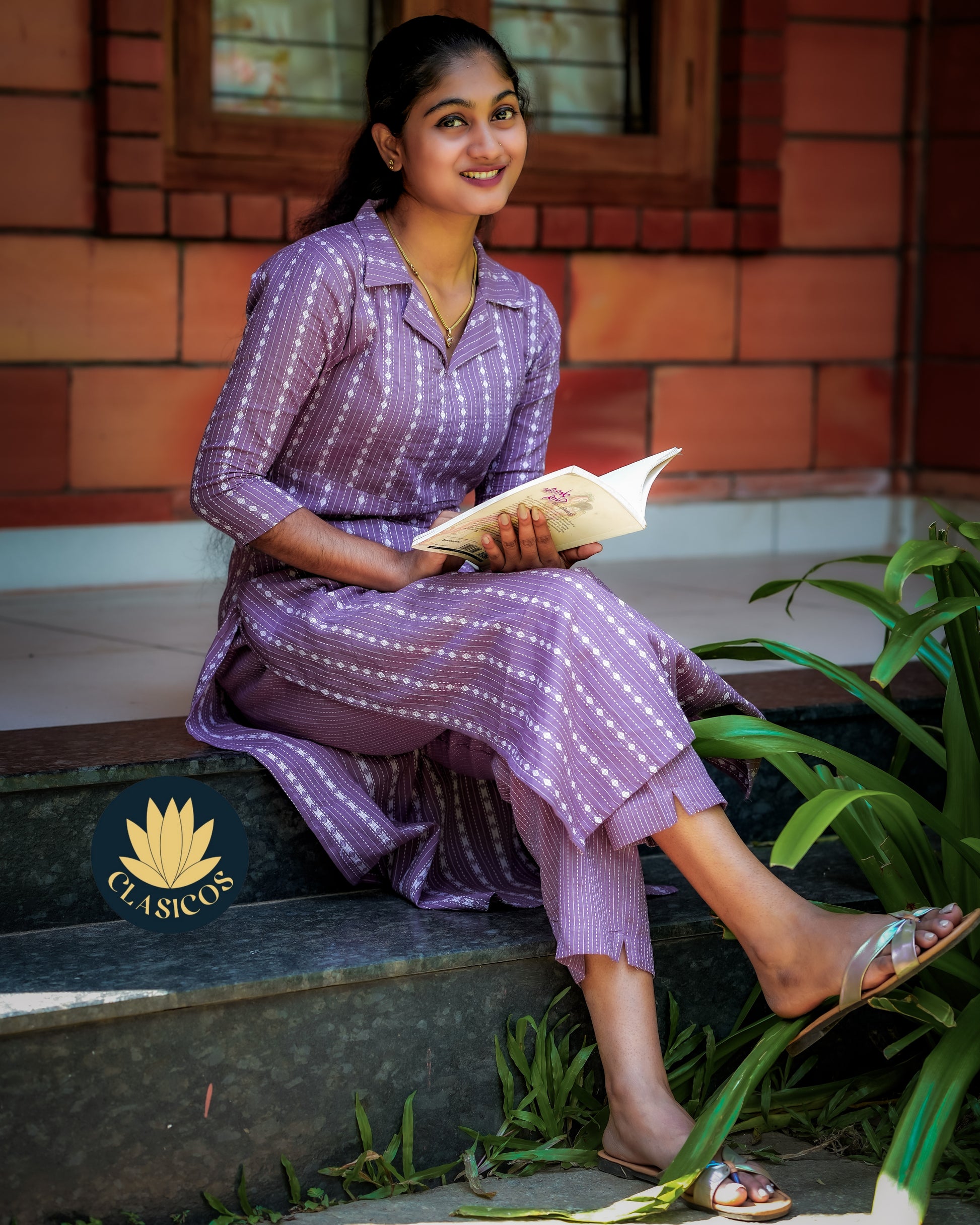Kantha cotton coord set - CLS0170