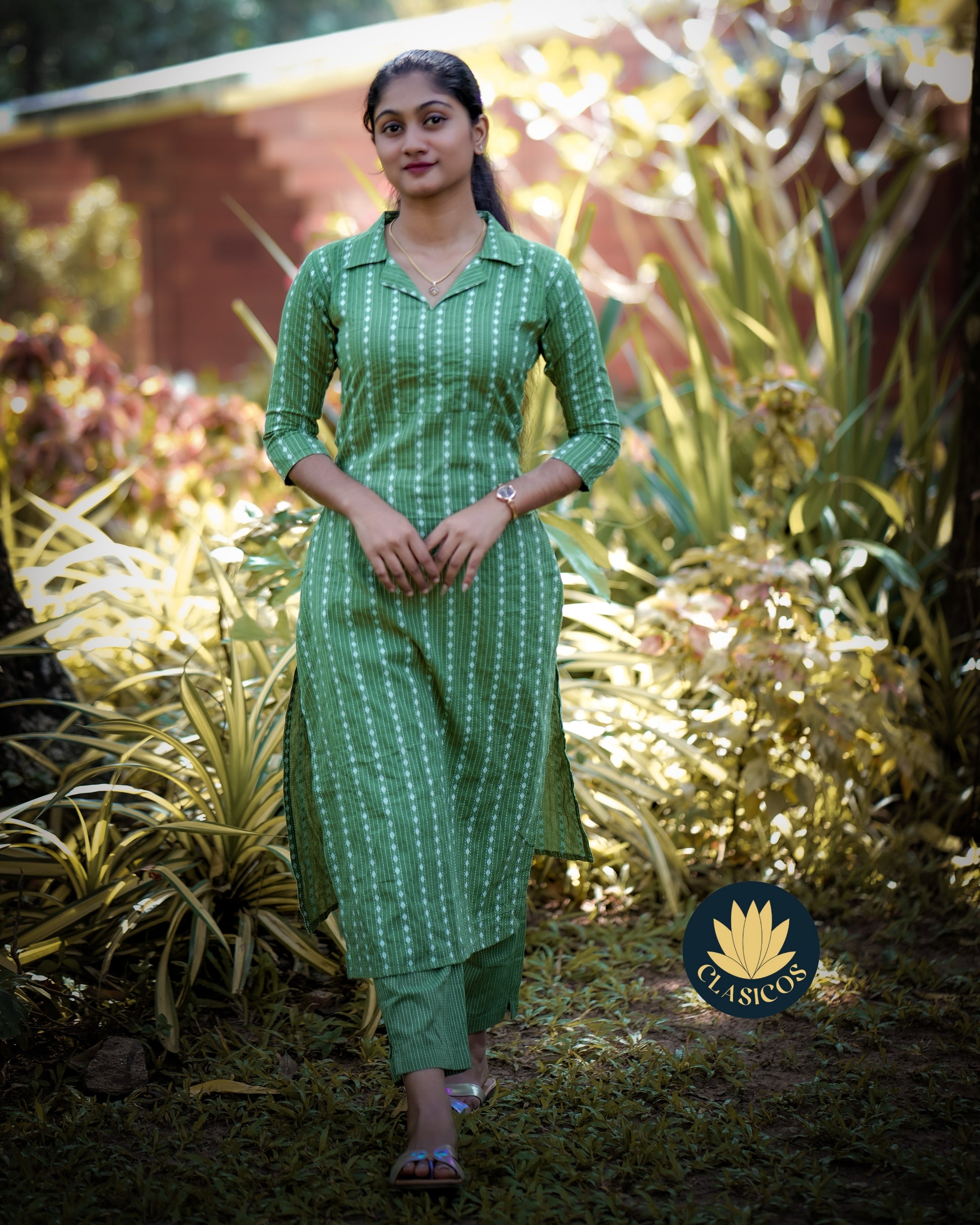 Kantha cotton coord set - CLS0170