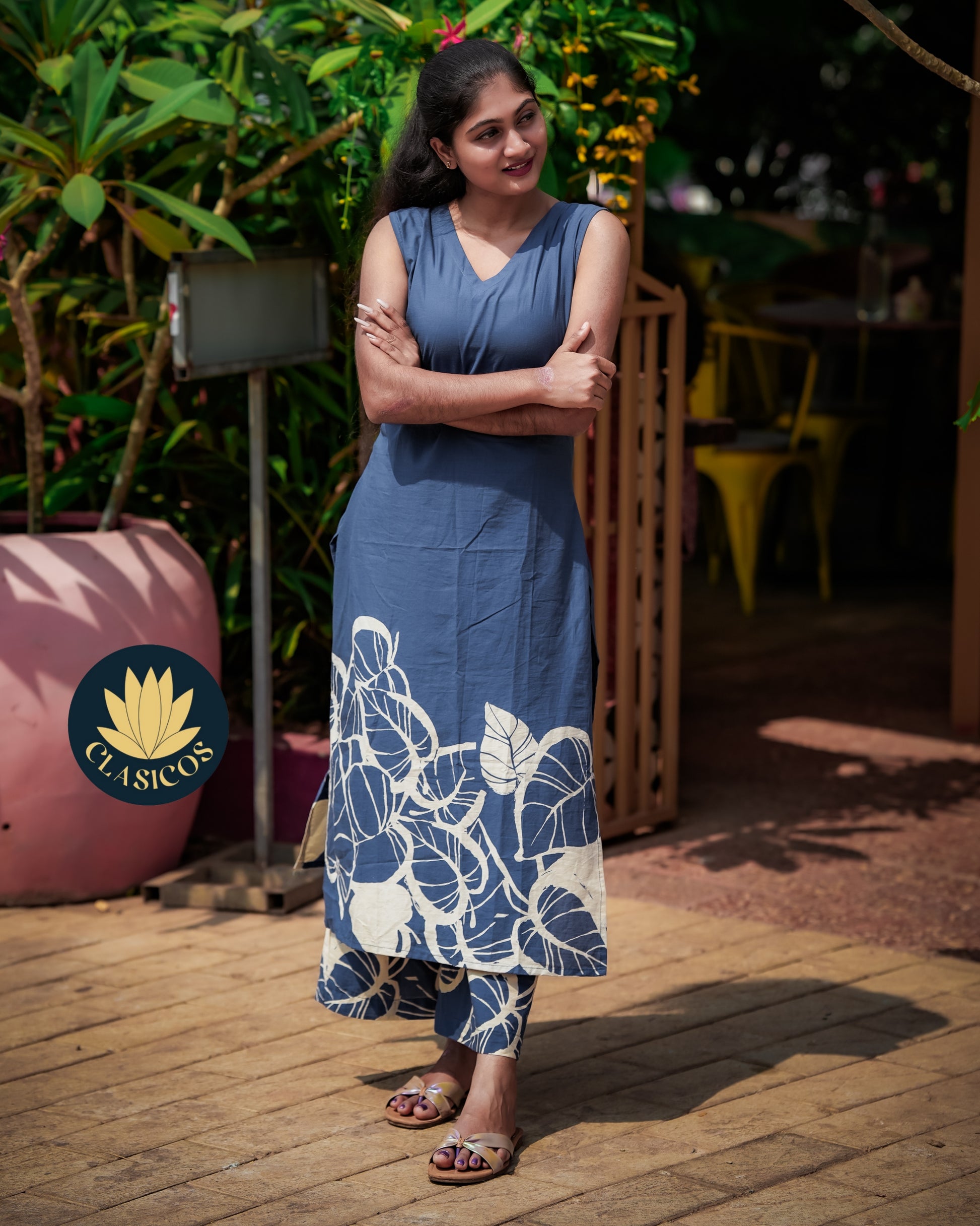 Beautiful Printed co-ord set - CLS0173