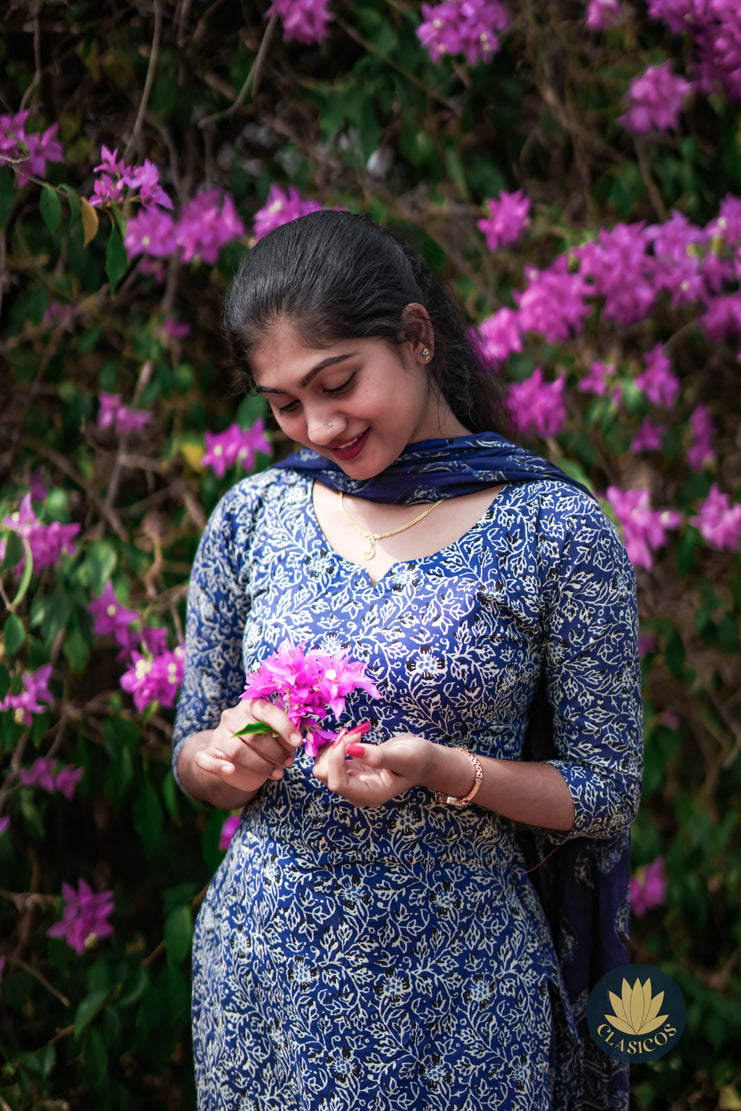 Printed Soft cotton Salwar Set - CLS0178