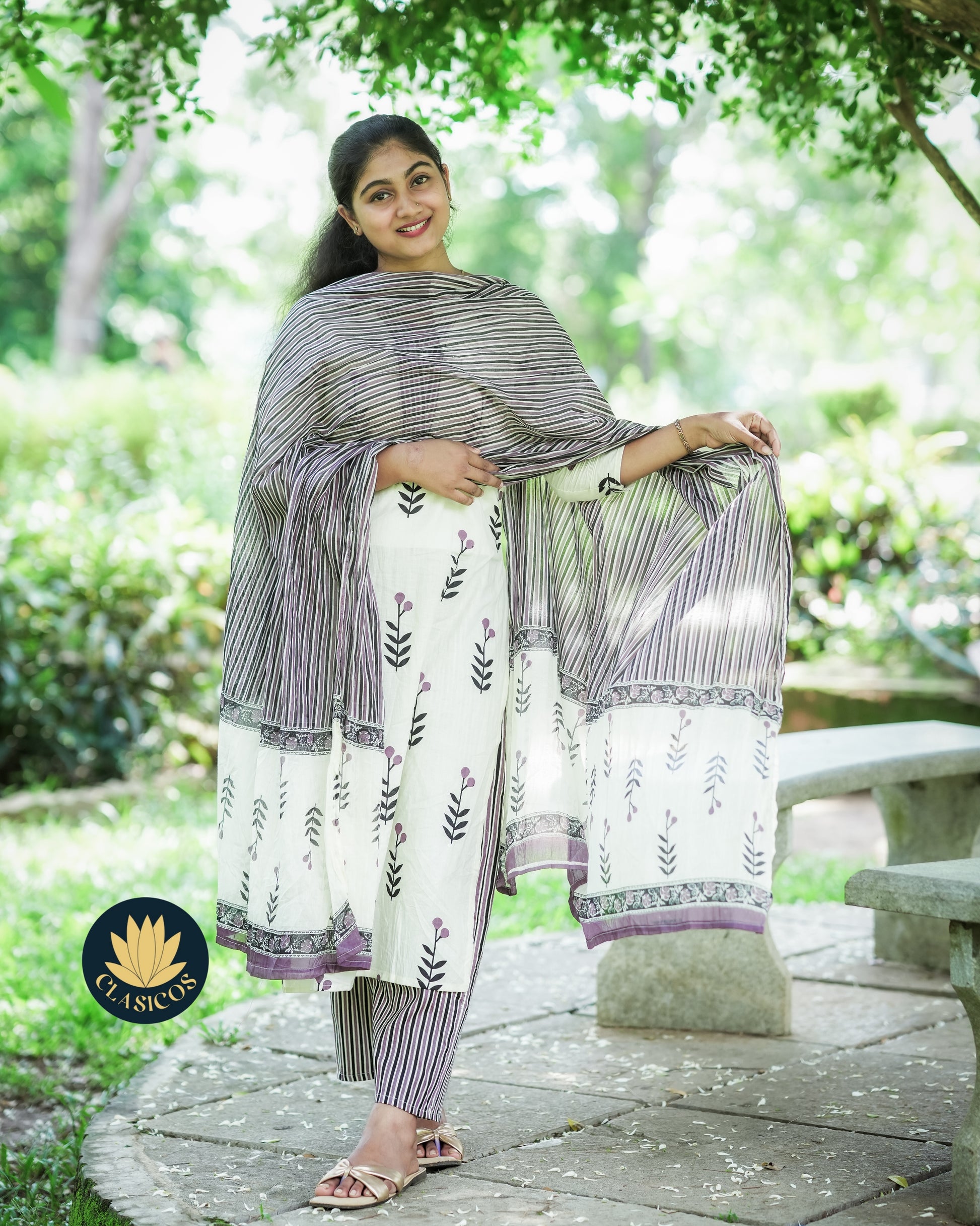 Pure soft cotton salwar set - CLS0186