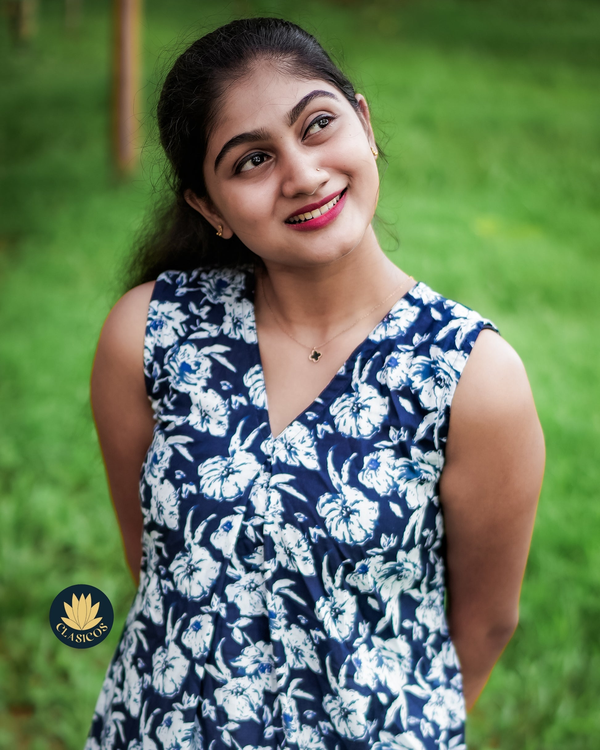 Premium Jaipur Cotton Dress - CLS0187