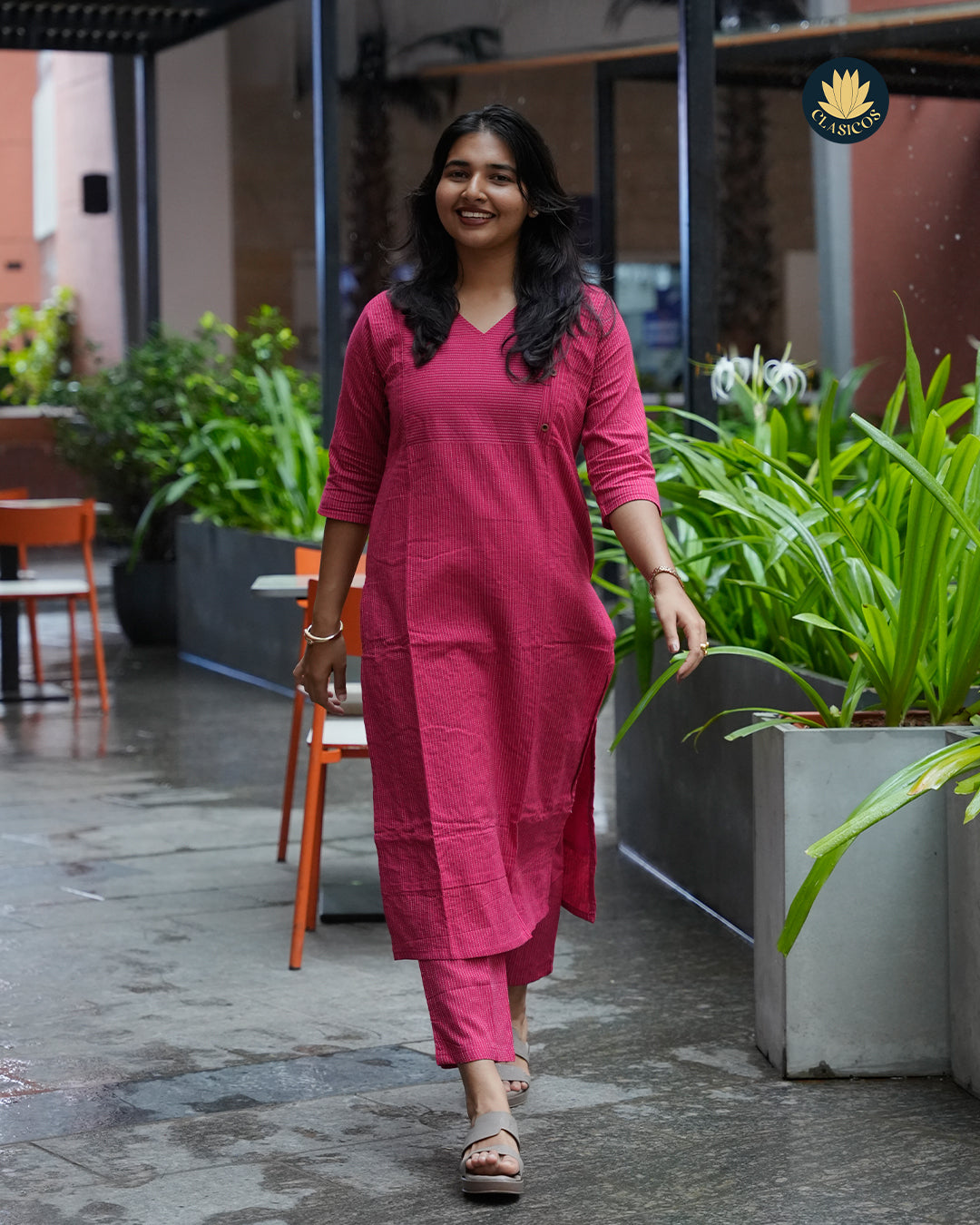 Kantha Cotton Coord Set - CLS0158