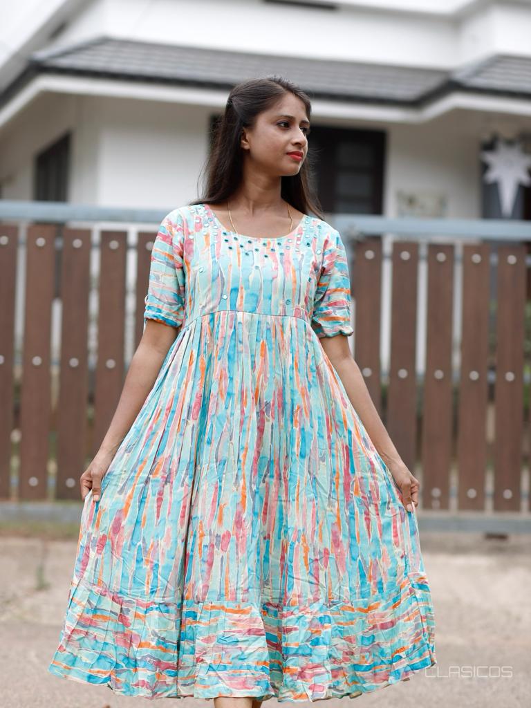 Elegant Rayon Dress