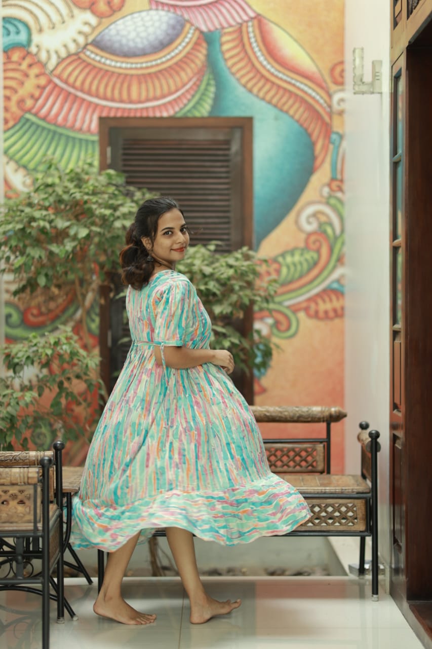 Elegant Rayon Dress