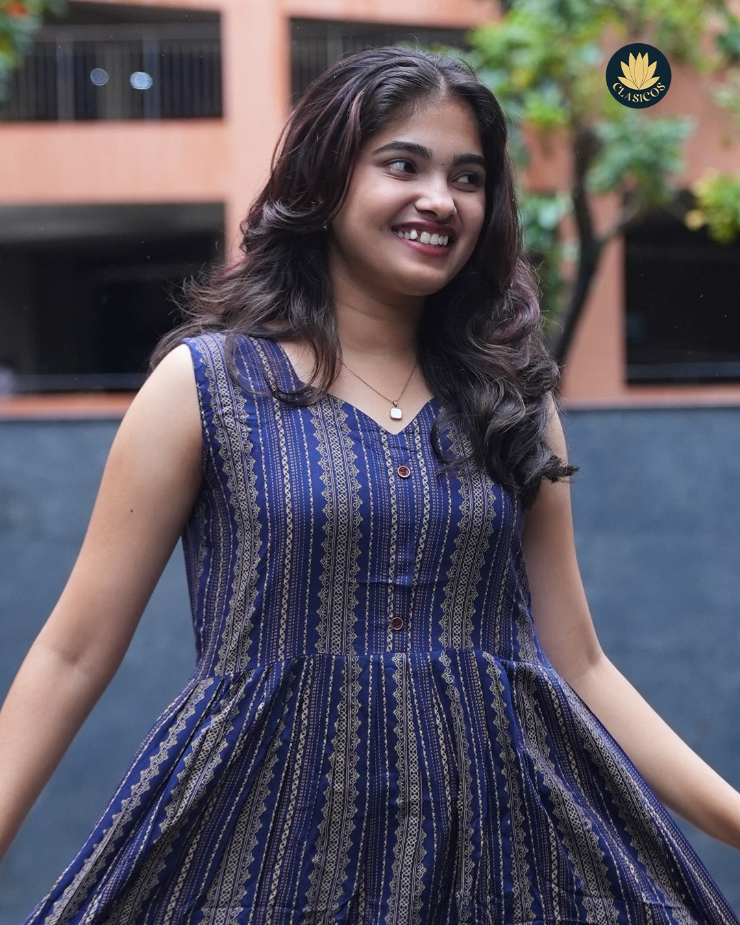 Effortless Cotton Sleeveless Dress – Versatile, Breathable & Ready to Style - CLS0131