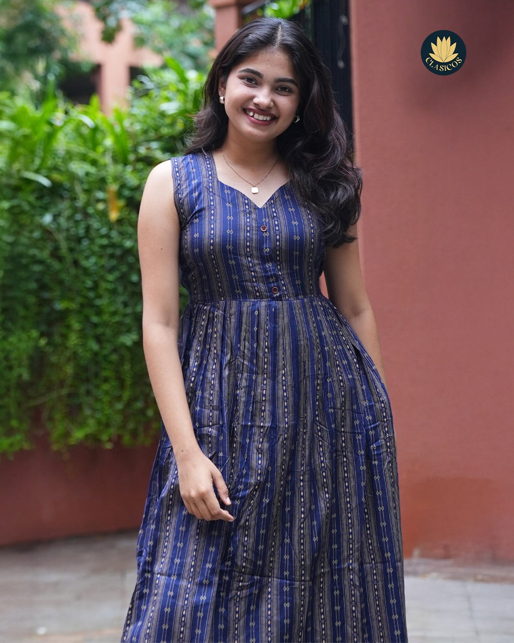 Effortless Cotton Sleeveless Dress – Versatile, Breathable & Ready to Style - CLS0131