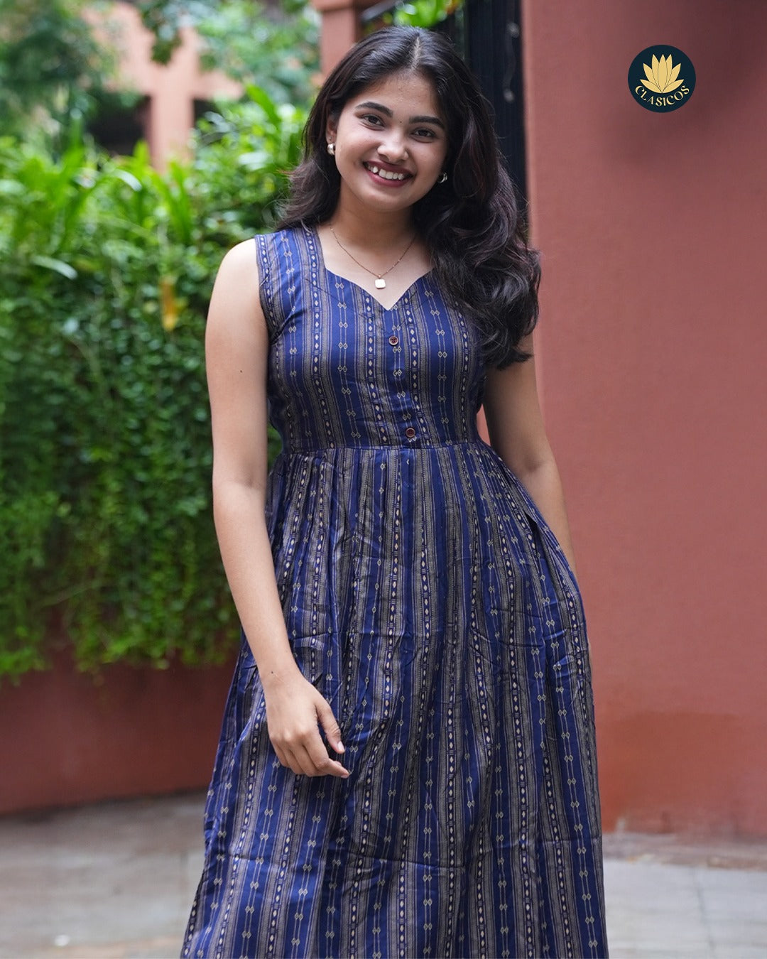Effortless Cotton Sleeveless Dress – Versatile, Breathable & Ready to Style - CLS0131