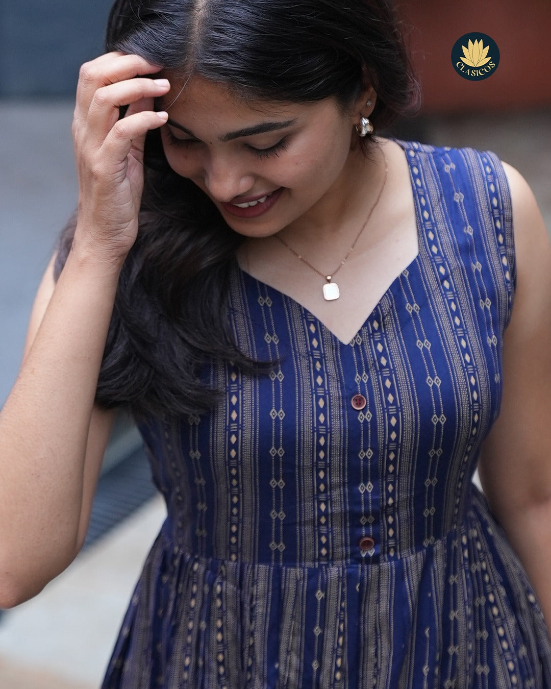 Effortless Cotton Sleeveless Dress – Versatile, Breathable & Ready to Style - CLS0131