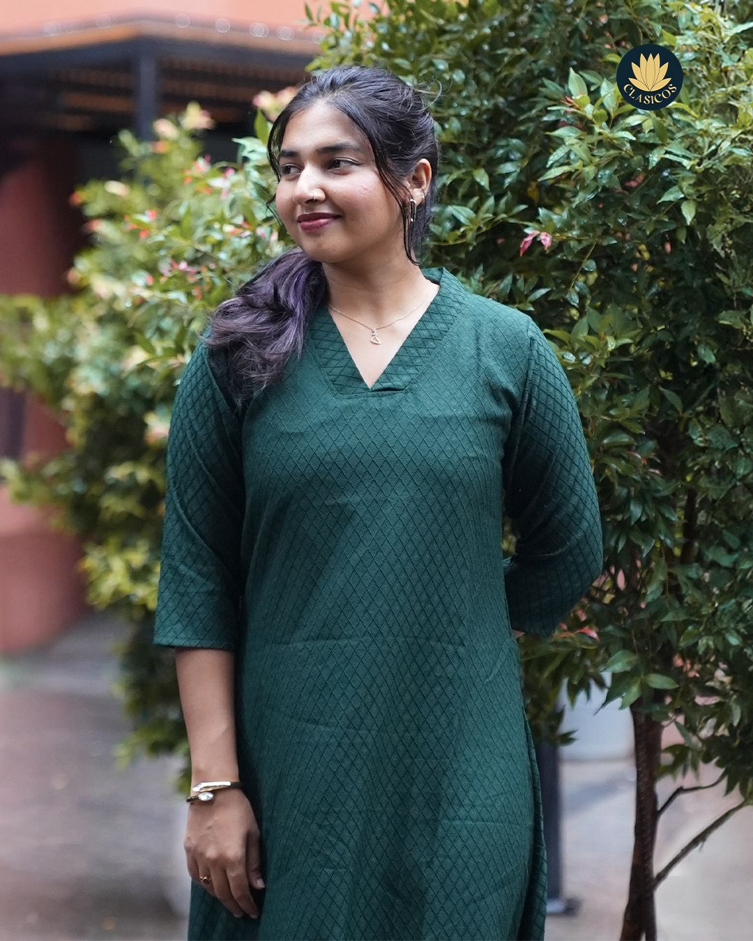 Solid Colour Co-ord Set in Imported Fabric