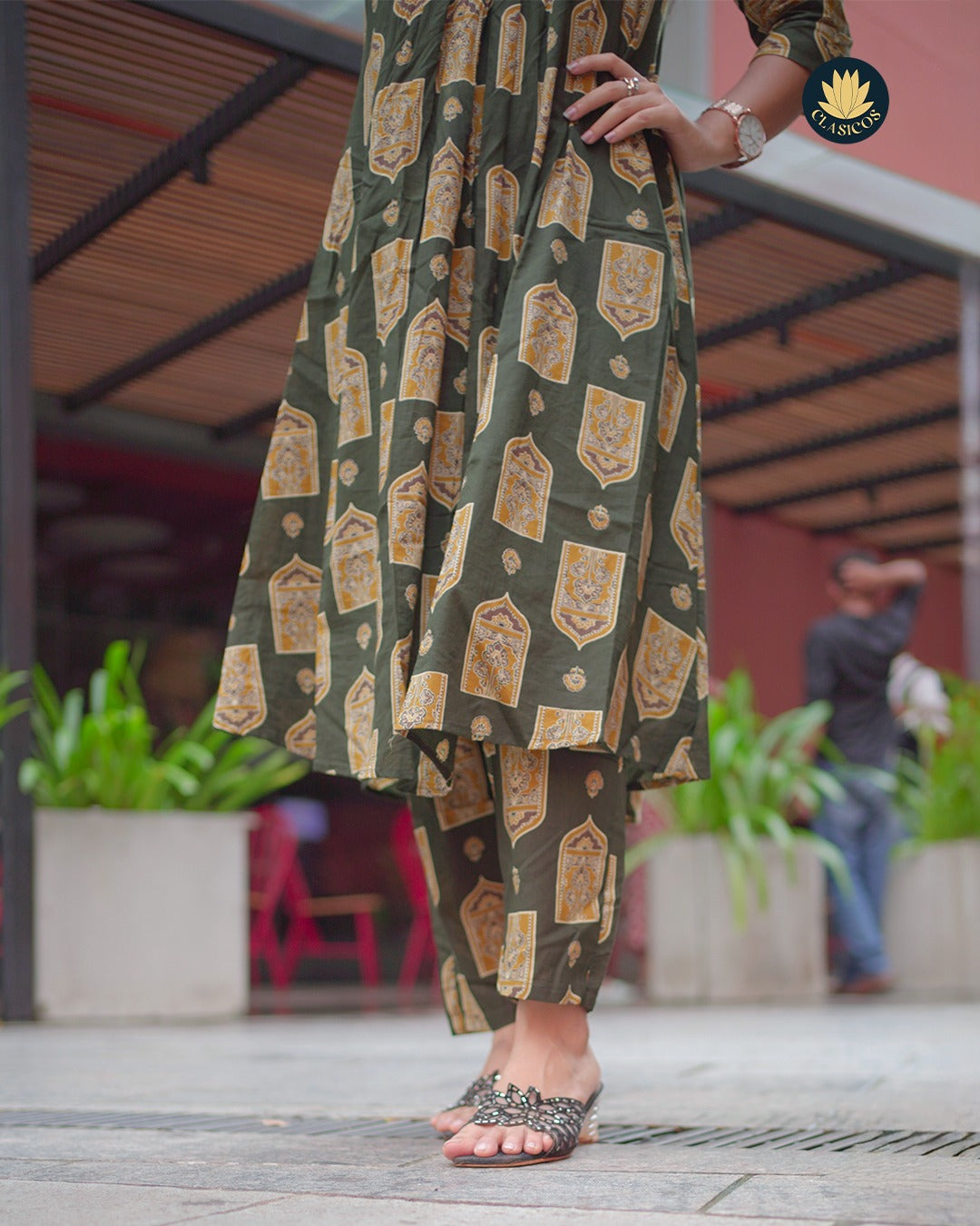 Printed Soft Cotton Co-ord Set with Lining