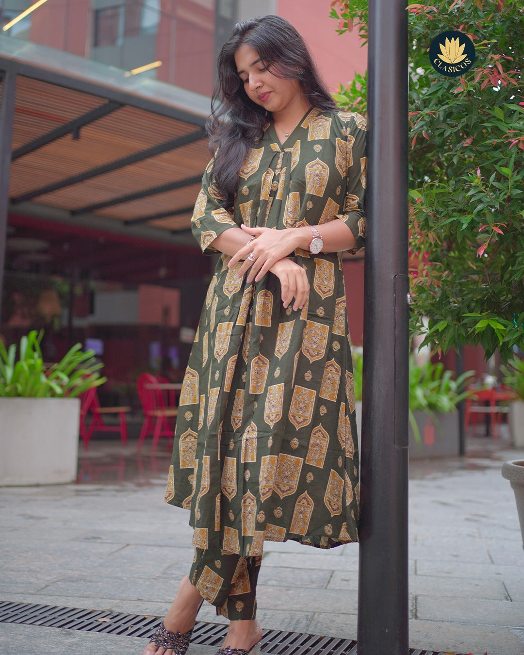 Printed Soft Cotton Co-ord Set with Lining