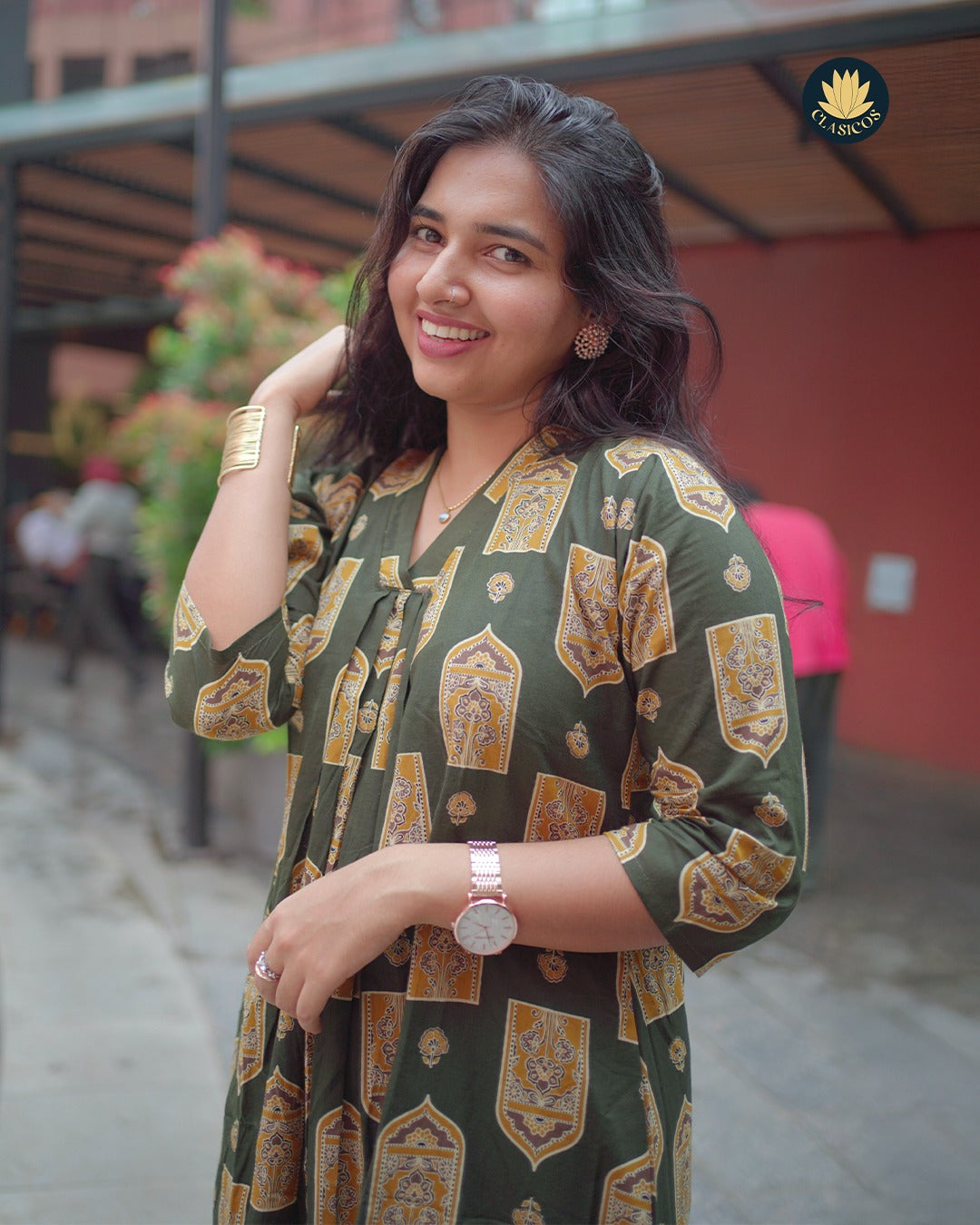 Printed Soft Cotton Co-ord Set with Lining