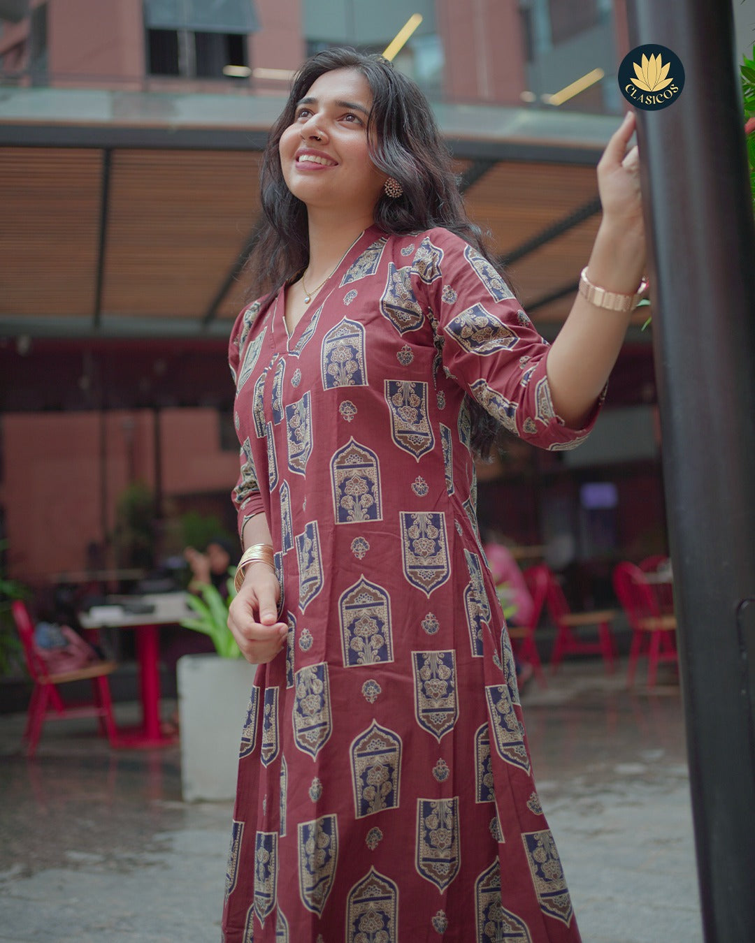 Printed Soft Cotton Co-ord Set with Lining