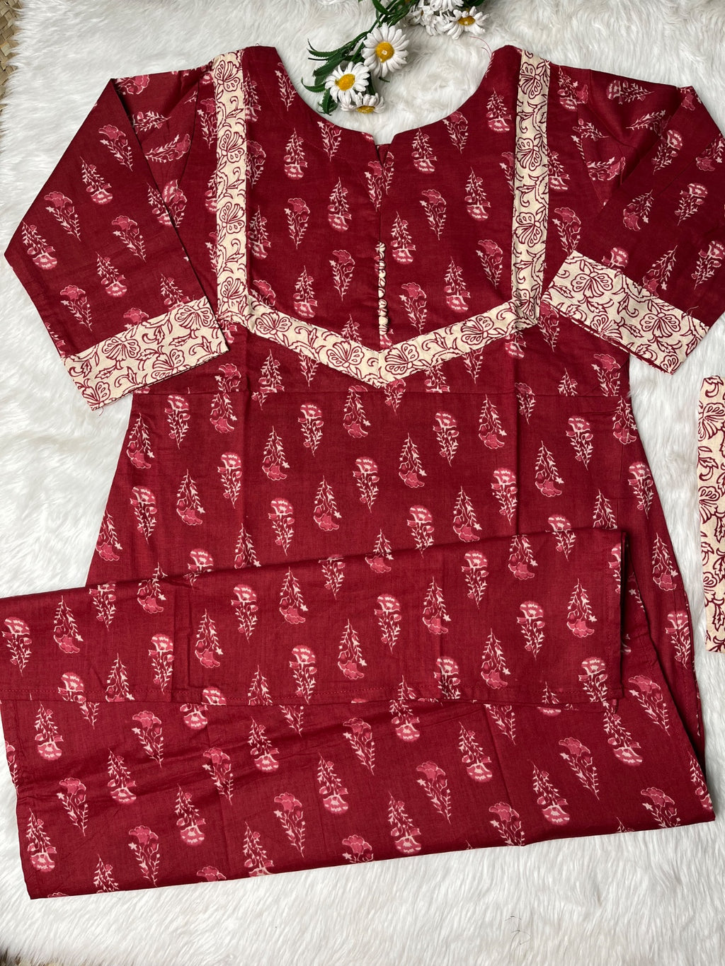 Cotton Co-ord Set - CLS0118