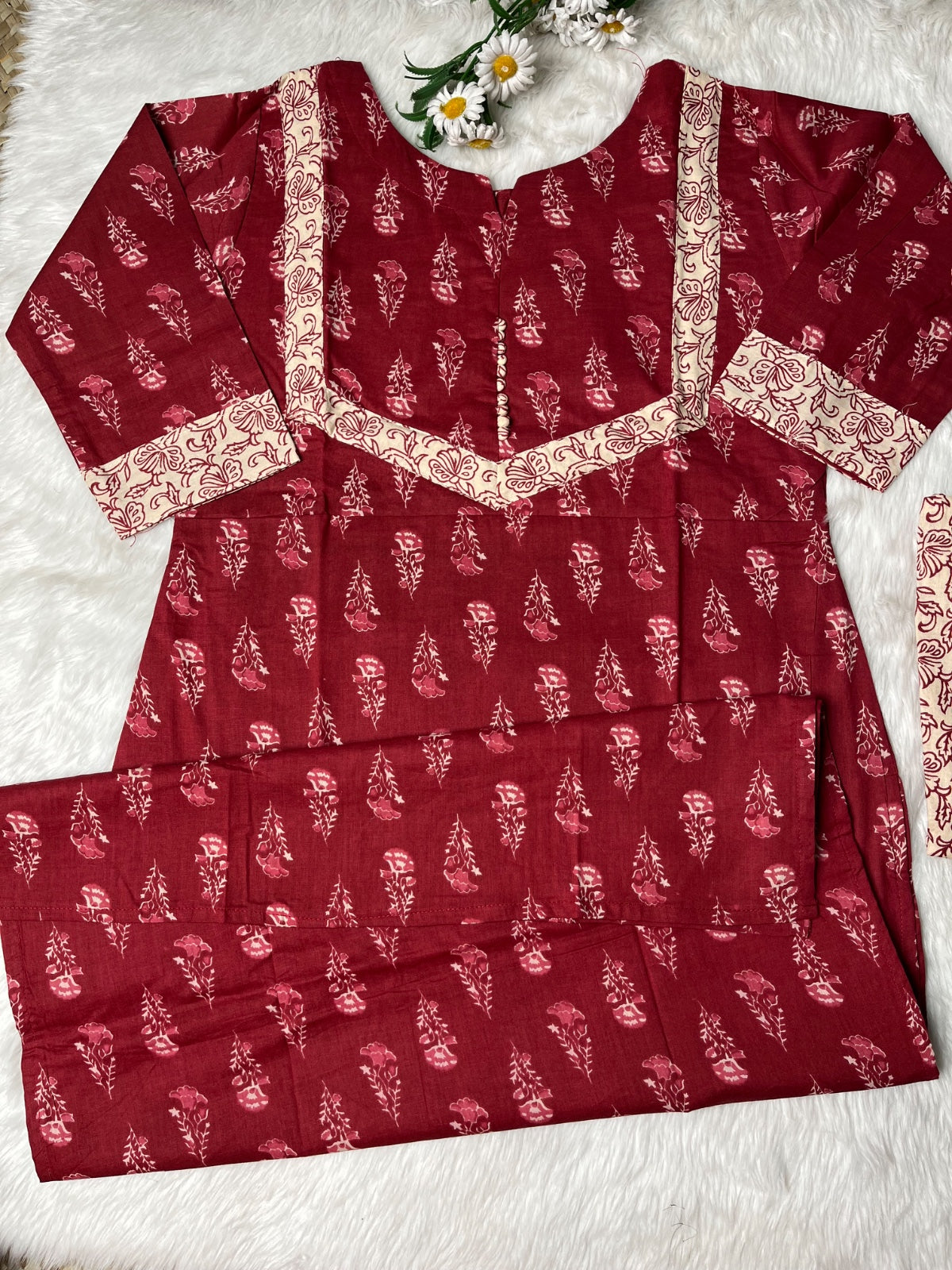 Cotton Co-ord Set - CLS0118