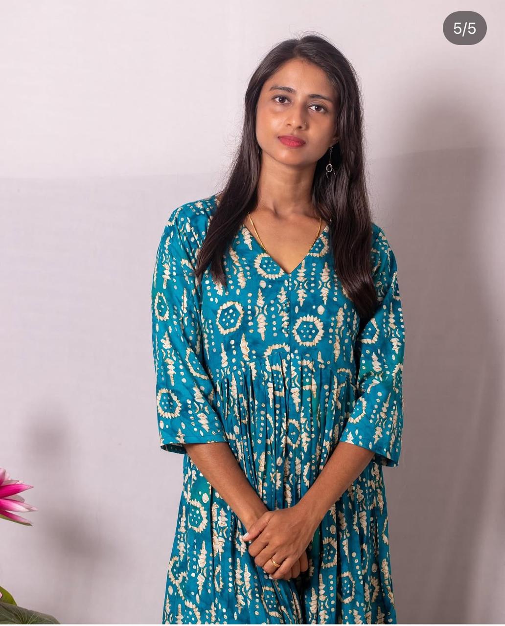 Rayon Alia-Cut Kurti
