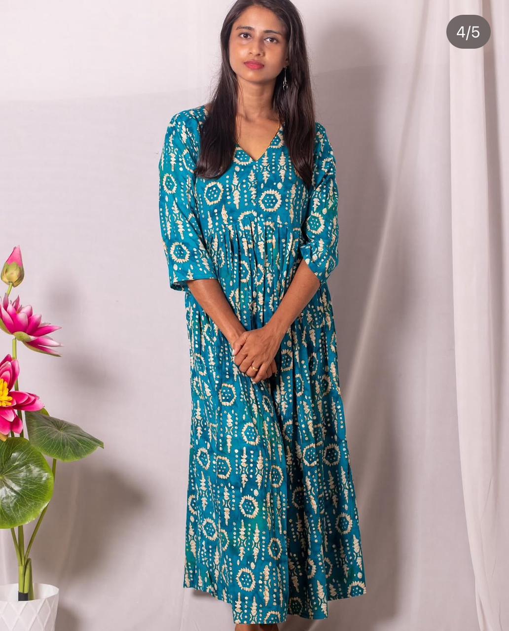 Rayon Alia-Cut Kurti