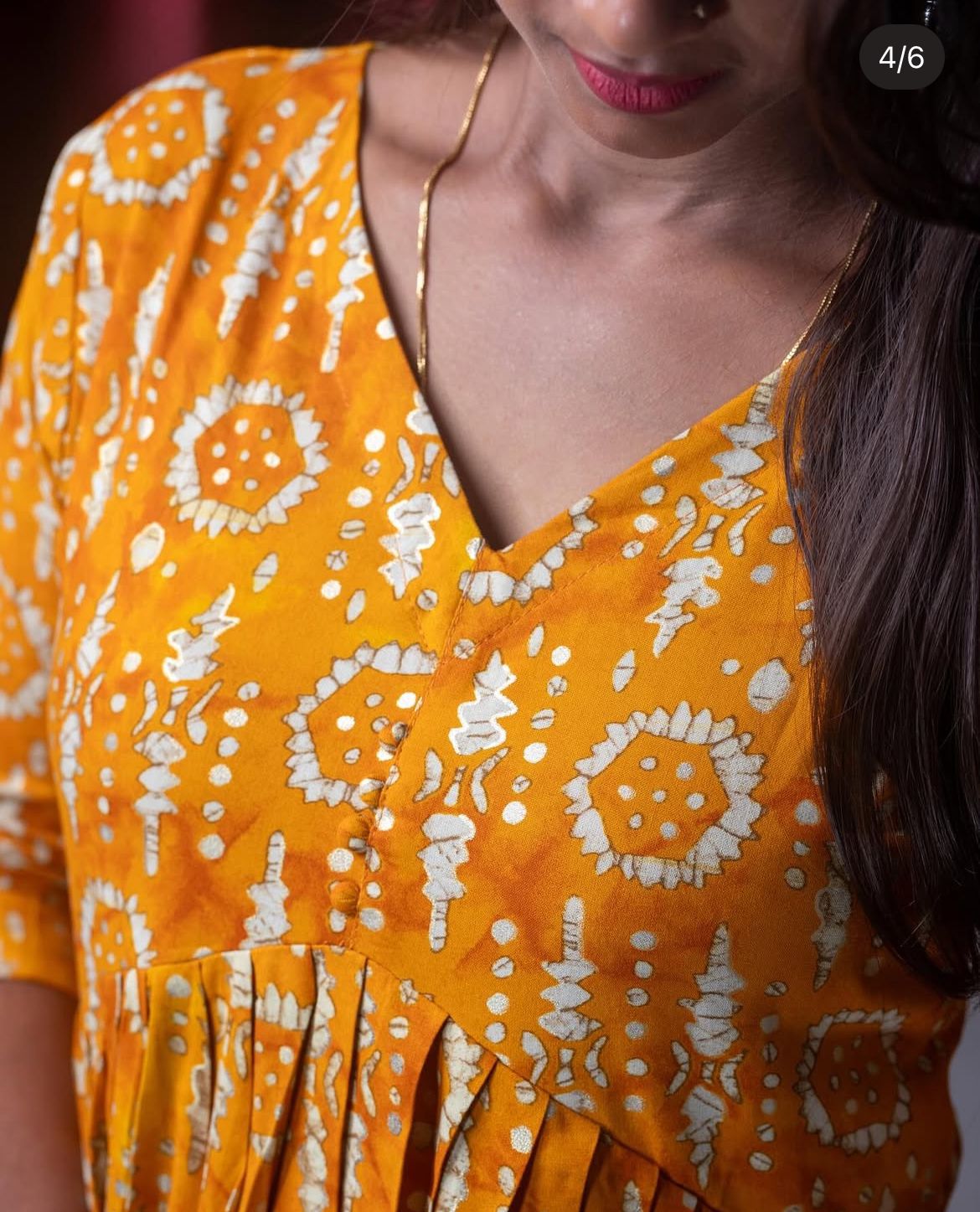 Rayon Alia-Cut Kurti