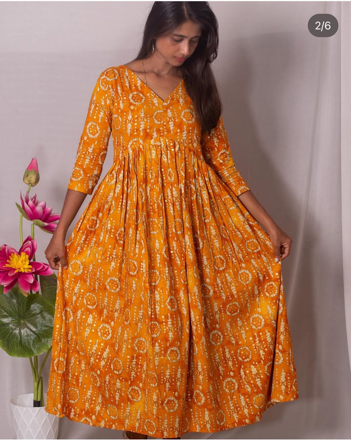 Rayon Alia-Cut Kurti