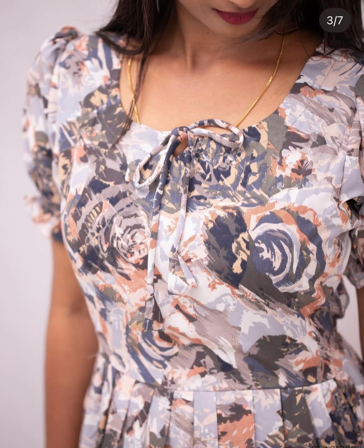 Soft georgette dress