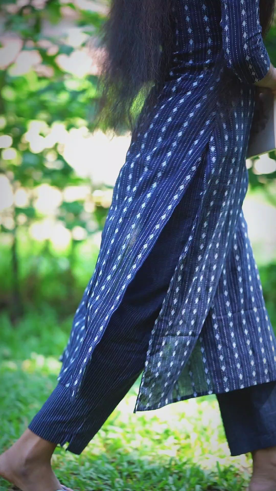 Kantha cotton coord set - CLS0169